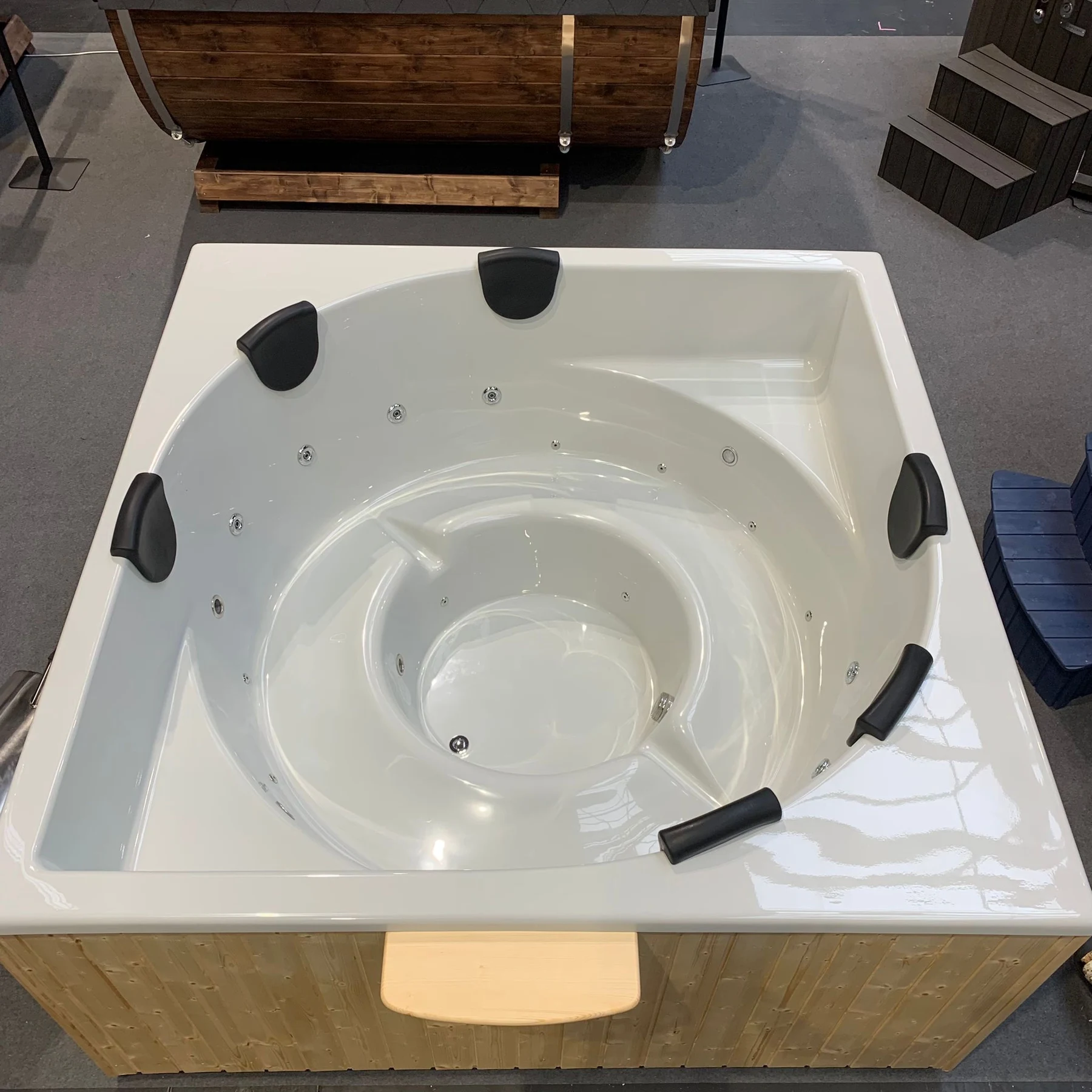 Eye blanc : intérieur et sièges moulés